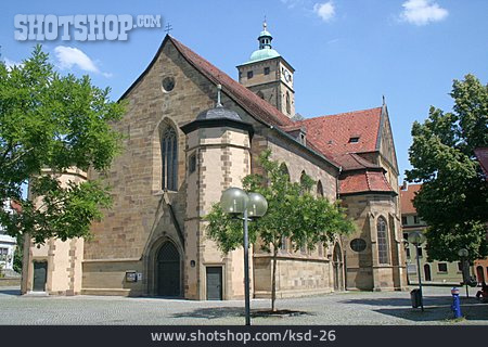 
                Kirche, Johanniskirche, Schweinfurt                   