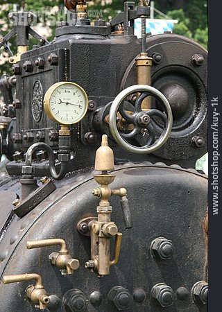 
                Historische Technik, Dampfmaschine                   