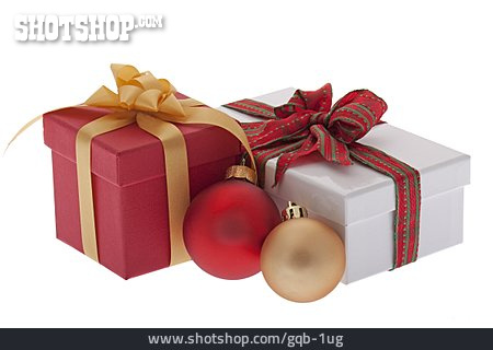 
                Weihnachten, Christbaumkugel, Weihnachtsgeschenk                   