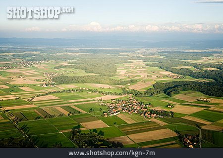 
                Luftaufnahme, Wengi, Bürenamt                   