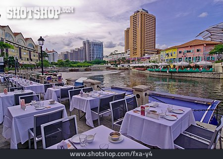 
                Restaurant, Singapur, Uferpromenade                   