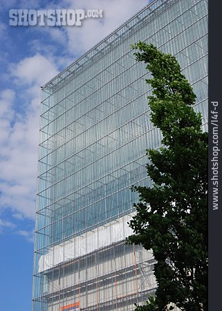 
                Glasfassade, Leipzig, Museum Der Bildenden Künste                   