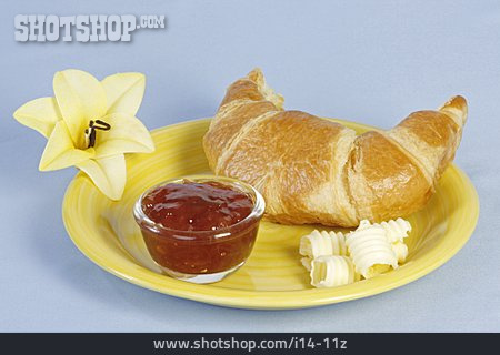 
                Croissant, Frühstück, Französisches Frühstück                   