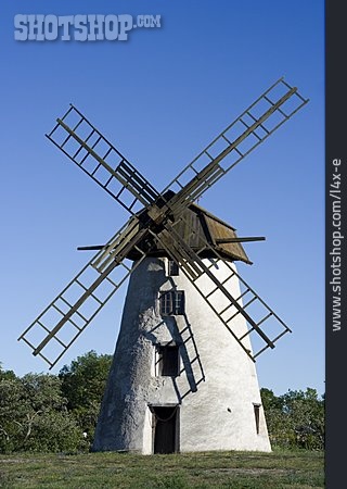 
                Schweden, Windmühle, Gotland                   