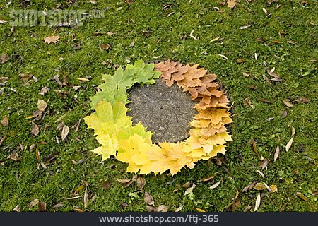 
                Farben & Formen, Kreis, Herbstlich                   