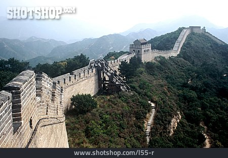 
                Chinesische Mauer, China, Mutianyu                   