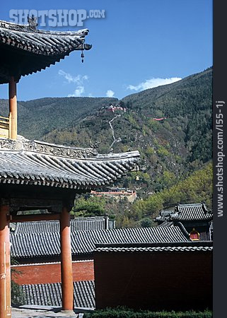 
                Tempel, Taihuai, Wutai Shan                   
