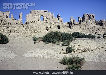 
                Old Ruin, Gaochang, Xinjiang                   