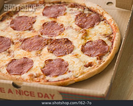 
                Pizza, Delivering Food, Salami Pizza                   