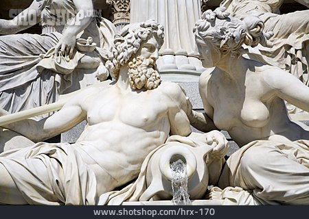
                Skulptur, Statue, Pallas-athene-brunnen                   