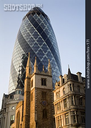 
                Wolkenkratzer, London, The Gherkin                   