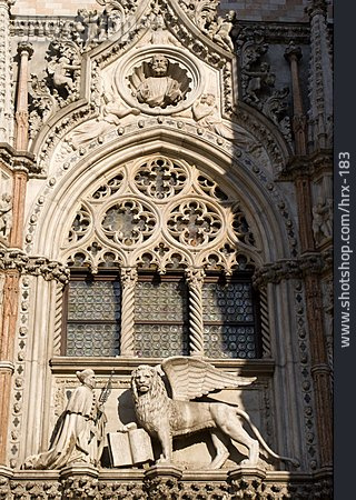 
                Venedig, Dogenpalast, Porta Della Carta                   