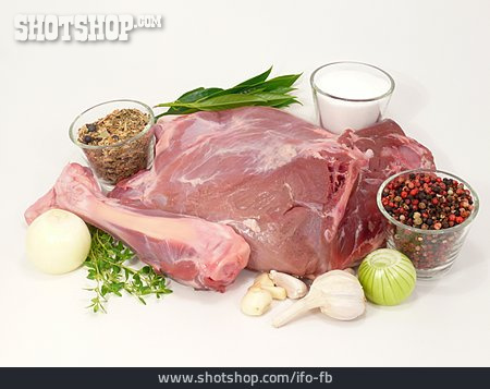 
                Gewürze & Zutaten, Roh, Fleischgericht, Wildscheinfleisch                   