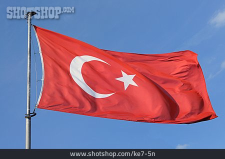 
                Flagge, Türkei                   