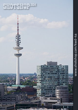 
                Fernsehturm, Hamburg, Hafencity, Heinrich-hertz-turm                   
