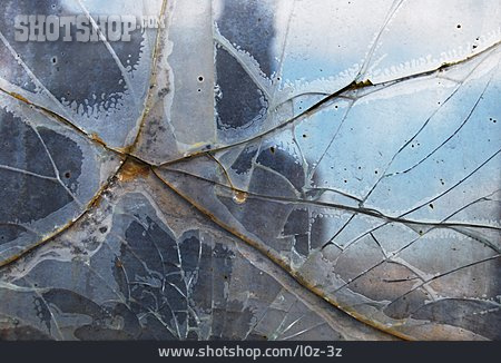 
                Glas, Zerbrochen, Fensterscheibe                   