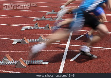 
                Wettbewerb & Konkurrenz, Start, Leichtathletik, Sprinten                   
