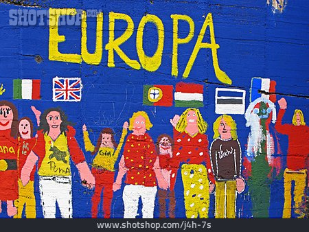
                Europa, International, Wandmalerei, Mitgliedstaaten                   