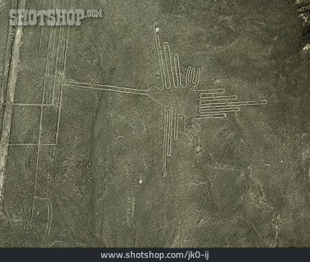 
                Nazca-linien, Erdzeichnung                   
