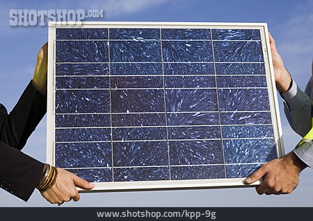 
                Halten, Umweltfreundlich, Solarzelle                   