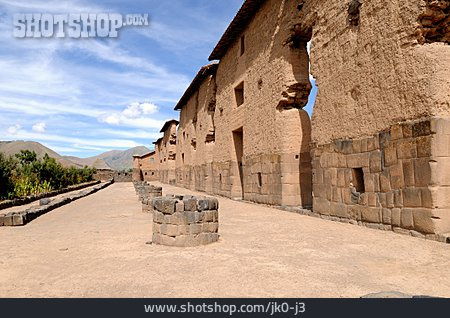 
                Ruine, Peru, Raqchi                   