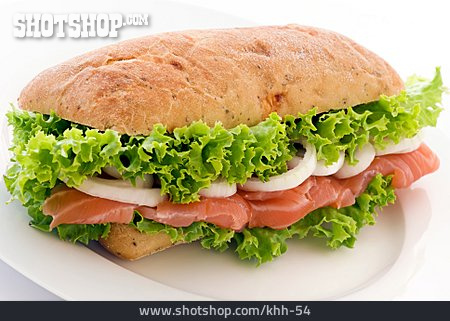 
                Sandwich, Lachssandwich                   