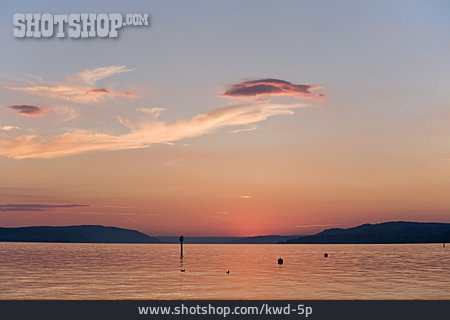 
                Sonnenaufgang, Sonnenuntergang, See, Bodensee                   