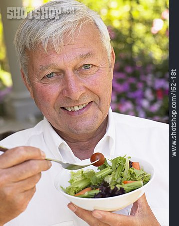 
                Senior, Healthy Diet, Salad, Crudite                   