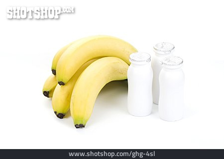 
                Joghurt, Bananen, Trinkjoghurt                   
