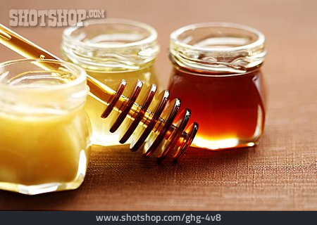 
                Honig, Bienenhonig, Honigportionierer                   