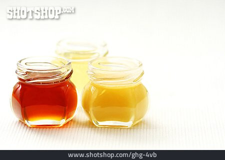 
                Honig, Honigglas, Bienenhonig                   