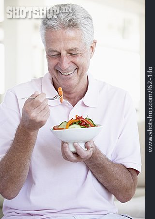 
                Mann, Senior, Gesunde Ernährung                   