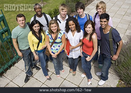 
                Teenager, Freundschaft, Gruppenfoto, Schulklasse                   