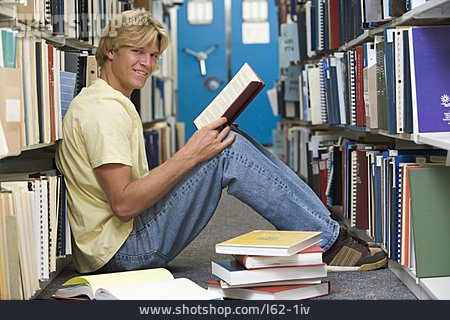 
                Lernen, Bibliothek, Student                   