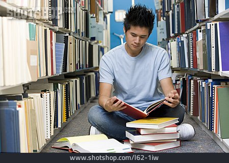 
                Learning, Library, College Student                   