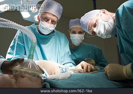 
                Arzt, Krankenhaus, Sauerstoffmaske, Chirurg, Operation                   