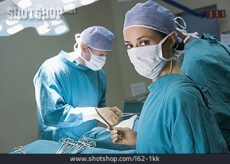 
                Krankenhaus, Krankenschwester, Chirurg, Operation                   