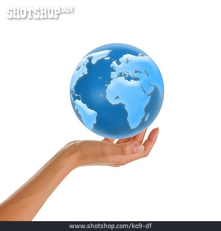 
                Umweltschutz, Verantwortung, Globalisierung, Globus                   