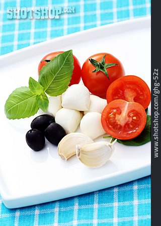 
                Tomate, Mozzarella, Mediterrane Küche                   