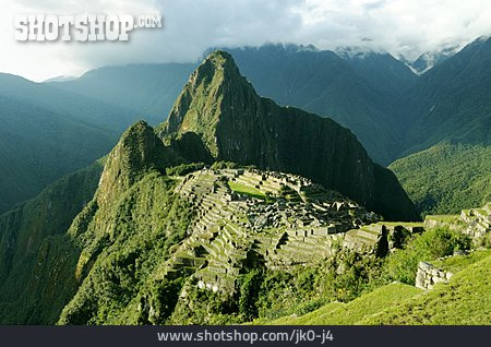 
                Ruine, Machu Picchu, Inka                   