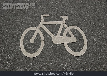 
                Asphalt, Radfahren, Fahrradweg                   