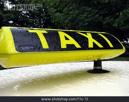 
                Taxi, Taxischild                   