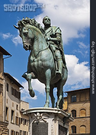 
                Statue, Reiterstandbild, Cosimos I. Von Giambologna                   