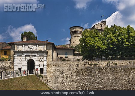 
                Festung, Brescia, Castello Di Brescia                   
