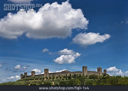 
                Stadtmauer, Monteriggioni, Monte Ala                   