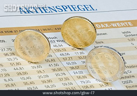 
                Euro, Börsenkurs, Münze, Aktienspiegel                   