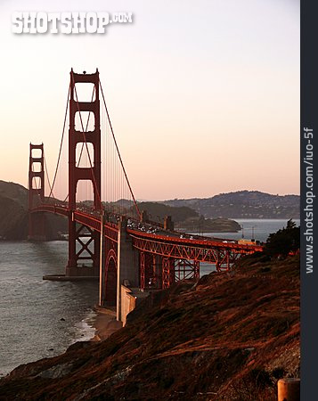 
                San Francisco, Hängebrücke, Golden Gate Bridge                   