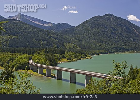 
                Brücke, Sylvensteinsee                   