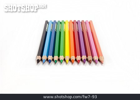 
                Crayon, Multi Colored, Color Spectrum                   