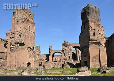 
                Ruine, Caracalla-thermen                   